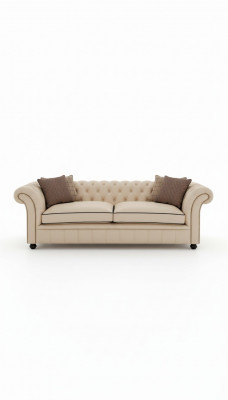 Chesterfield 3-Seater XXL Upholstered Seat Couch Sofa Set Big Couches 2016-28