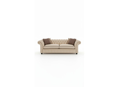 Chesterfield 3-Seater XXL Upholstered Seat Couch Sofa Set Big Couches 2016-28