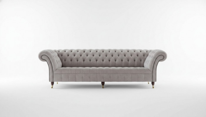 Chesterfield Sofa 4-Seater XXL Upholstered Designer Couches Sofa Set