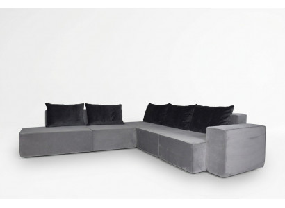 Designer Sofa Corner Sofa Fabric Sofa System Sofa Textile Velvet Corner Couch Couch SL Sofa 2