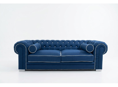 Chesterfield Sofa 3 SEATER Upholstered Designer Couches Sofas Suite SL Sofa 5