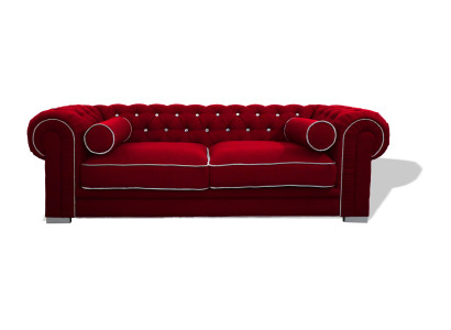 Chesterfield Sofa 3-SEATER Upholstered Designer Couches Sofa Suite SL Sofa 21