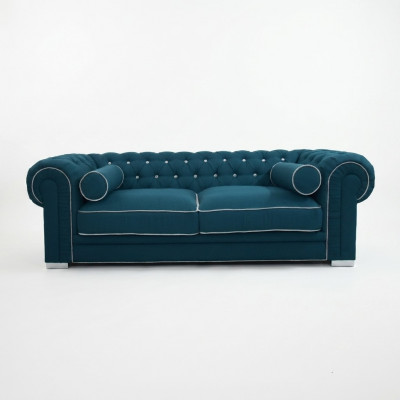Chesterfield Sofa 3 SEATER Upholstered Designer Couches Sofas Suite SL Sofa