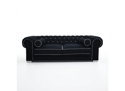 Chesterfield Sofa 3-SEATER Upholstered Designer Couches Sofas Set SL Sofa 25