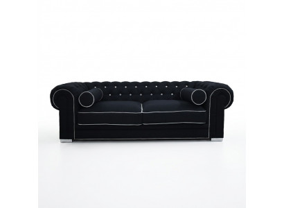 Chesterfield Sofa 3-SEATER Upholstered Designer Couches Sofas Set SL Sofa 25