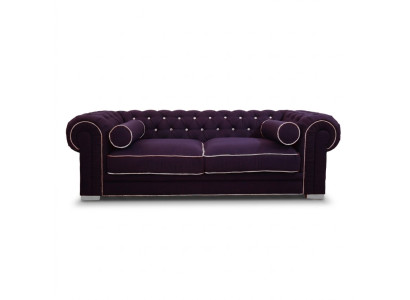 Chesterfield Sofa 3 SEATER Upholstered Designer Couches Sofas Suite SL Sofa 27