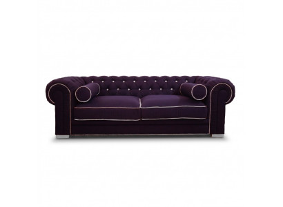 Chesterfield Sofa 3 SEATER Upholstered Designer Couches Sofas Suite SL Sofa 27