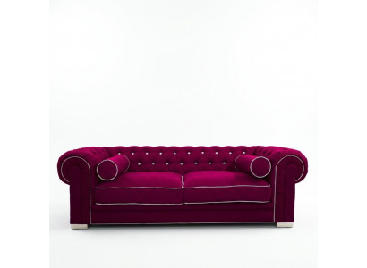 Chesterfield Sofa 3 SEATER Upholstered Designer Couches Sofas Suite SL Sofa 28