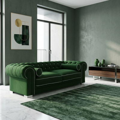 Chesterfield Sofa 3 SEATER Upholstered Designer Couches Sofa Set SL Sofa 31