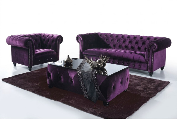 Chesterfield Sofa 3-SEATER Upholstered Designer Couches Sofas Set SL Sofa 36