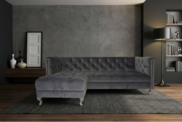 Chesterfield Sofa 3-SEATER Upholstered Designer Couches Sofas Set SLIII Sofa №3