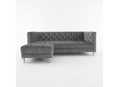 Chesterfield Sofa 3 SEATER Upholstered Designer Couches Sofa Set SLIII Sofa №6