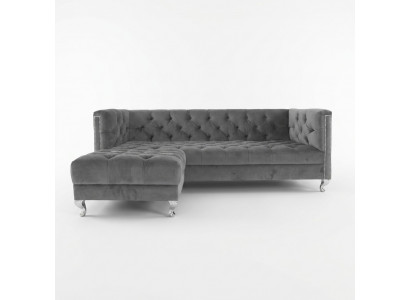 Chesterfield Sofa 3 SEATER Upholstered Designer Couches Sofa Set SLIII Sofa №6