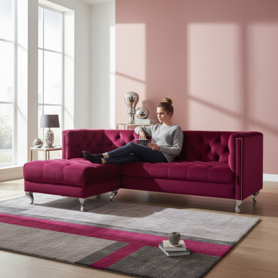 Chesterfield Sofa Upholstered Designer Couches Sofas Suite Couch SLIII Sofa №12