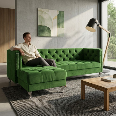 Chesterfield sofa upholstery designer couches sofas suite couch SLIII sofa №14