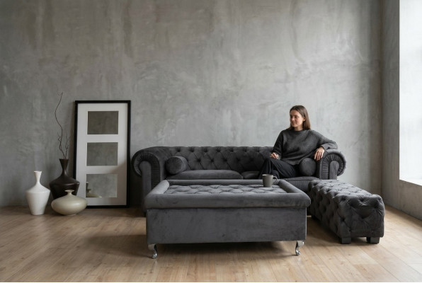 Chesterfield Sofa Upholstery Designer Couches Sofa Suite Couch SLIII Sofa No. 18