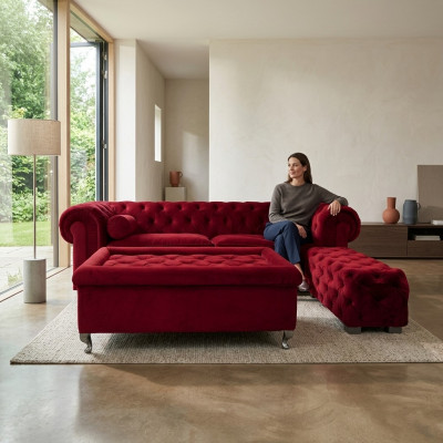 Chesterfield Sofa Upholstery Designer Couches Sofas Set Couch SLIII Sofa №20