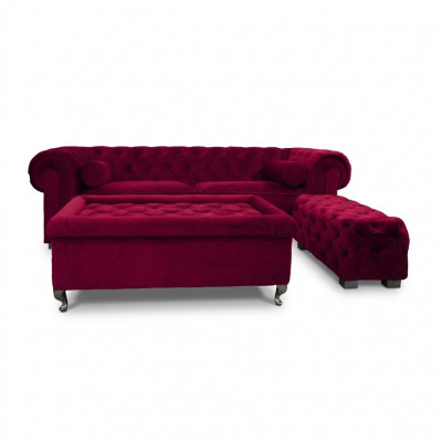 Chesterfield Sofa Upholstered Designer Couches Sofas Suite Couch SLIII Sofa №24