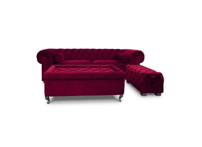 Chesterfield Sofa Upholstered Designer Couches Sofas Suite Couch SLIII Sofa №24