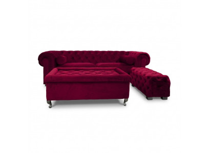 Chesterfield Sofa Upholstered Designer Couches Sofas Suite Couch SLIII Sofa №24