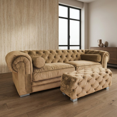 Chesterfield Sofa Upholstery Designer Couches Sofas Set Couch SLIII Sofa №40