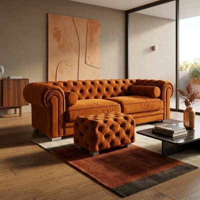 Chesterfield Sofa Upholstery Designer Couches Sofas Set Couch SLIII Sofa №41
