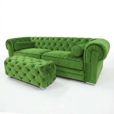 Chesterfield Sofa Upholstered Designer Couches Sofas Suite Couch SLIII Sofa №42