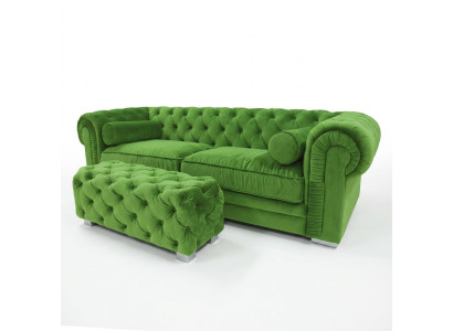 Chesterfield Sofa Upholstered Designer Couches Sofas Suite Couch SLIII Sofa №42