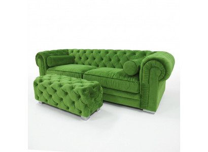 Chesterfield Sofa Upholstered Designer Couches Sofas Suite Couch SLIII Sofa №42