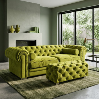 Chesterfield Sofa Upholstery Designer Couches Sofas Set Couch SLIII Sofa №43