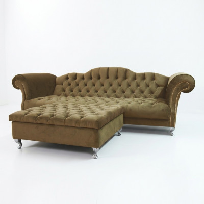 Chesterfield Sofa Upholstered Designer Couches Sofas Suite Couch SLIII Sofa №54