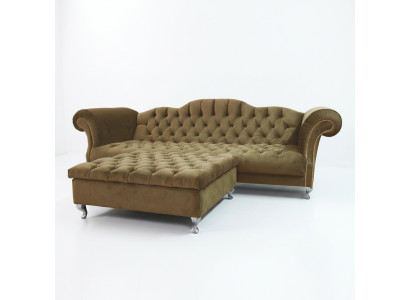 Chesterfield Sofa Upholstered Designer Couches Sofas Suite Couch SLIII Sofa №54