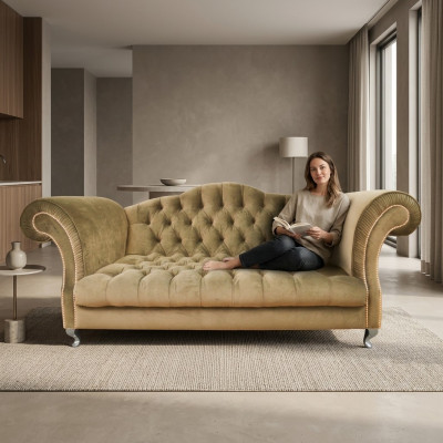 Chesterfield Sofa Upholstery Designer Couches Sofas Suite Couch SLIII Sofa №72