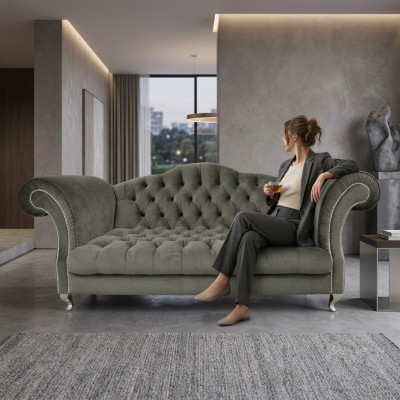 Chesterfield Sofa Upholstery Designer Couches Sofas Suite Couch SLIII Sofa №76