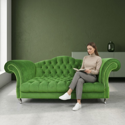 Chesterfield Sofa Upholstered Designer Couches Sofas Suite Couch SLIII Sofa №78
