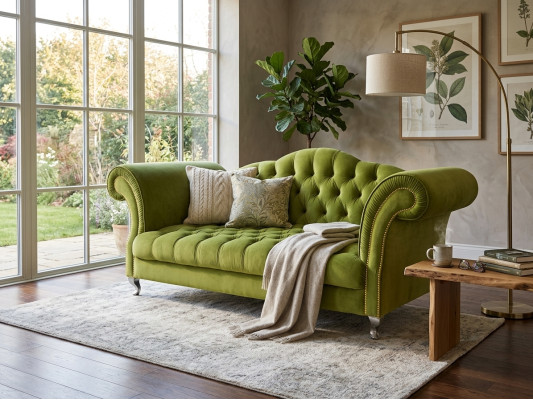 Chesterfield Sofa Upholstery Designer Couches Sofa Set Couch SLIII Sofa №79