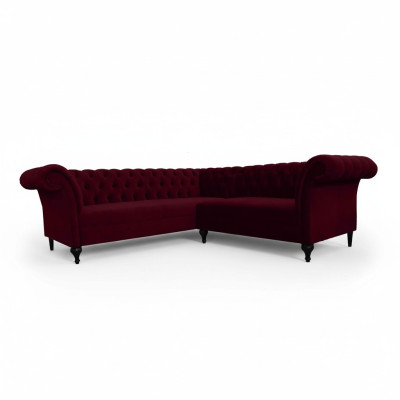 Chesterfield sectional sofa sectional couch designer sofa couch velvet leather sofa SLIII Sofa No. 82