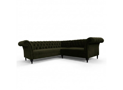Chesterfield corner sofa designer sofa velvet leather sofa SLIII sofa
