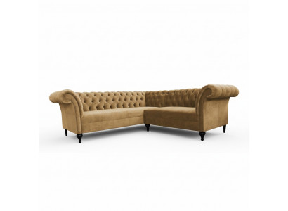 Chesterfield corner sofa corner couch modern designer sofa couch velvet leather sofa