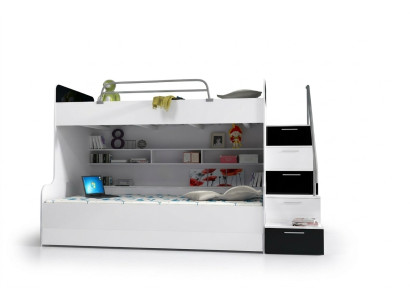 Bunk bed, loft bed, double bed, youth bed, beds, loft beds, furniture