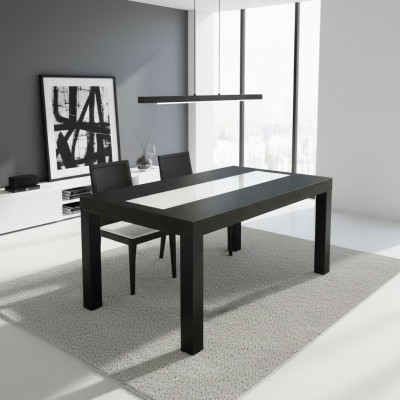 Table Dining table Wooden table XXL Conference table S26 100x160cm Extendable
