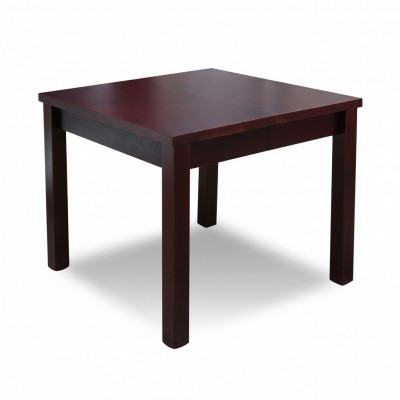Table, dining table, wooden table, XXL conference table, 90 x 90 cm, extendable to 90 x 240 cm.