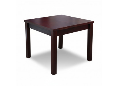 Table, dining table, wooden table, XXL conference table, 90 x 90 cm, extendable to 90 x 240 cm.