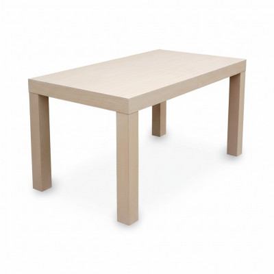 Table dining table wood table XXL conference table 80 x 140cm extendable 140x180 cm