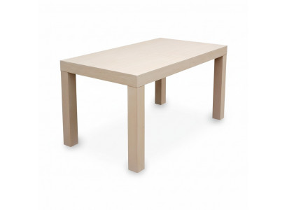 Table dining table wood table XXL conference table 80 x 140cm extendable 140x180 cm
