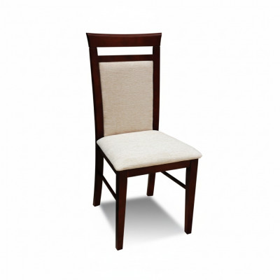 Solid wood chair, wood designer, white chair, dining room chair, classic, decorative