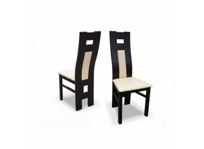 Solid wood white chair wood designer chair dining chair modern decorative