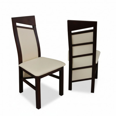 Solid wood chair modern white designer dining chair kitchen decorative