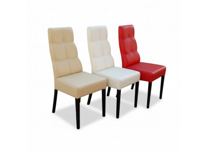 SOLID WOOD CHAIR MODERN LEATHER DESIGNER DINING CHAIR KITCHEN DECORATIVE