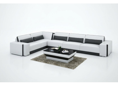 Leather sofa couch living area corner modern corner sofa design suite sofa